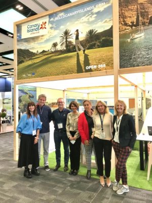 Turismo de Canarias asiste en Roma a la IGTM, la feria profesional de golf más importante del mundo