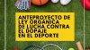 El PP enmienda la Ley antidopaje para que la AEPSAD siga bajo la "jurisdicci&oacute;n" del TAD