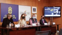 El mural &lsquo;Composici&oacute;n con tres figuras&rsquo;, de Felo Monz&oacute;n, regresa al hall del Teatro Cuy&aacute;s