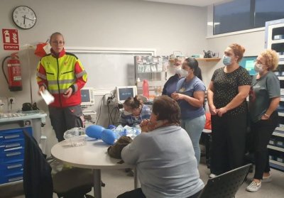 El Hospital Nuestra Señora de Los Reyes imparte formación en Soporte Vital ante parada cardiorrespiratoria