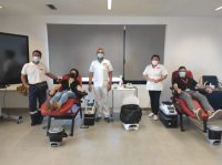 El ICHH y Binter celebran una jornada de donaci&oacute;n de sangre