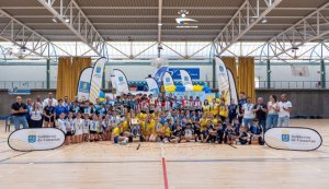M&aacute;s de trescientos j&oacute;venes participan en las finales regionales de edad escolar de voleibol y orientaci&oacute;n