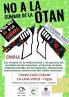 El miércoles 22 de junio tendrá lugar en La Casa Verde de Firgas la charla “No a la cumbre de la Otan”