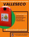 Nuevo servicio para la recogida y gesti&oacute;n del aceite usado dom&eacute;stico en Valleseco &ldquo;#reciclaalnaranja&rdquo;