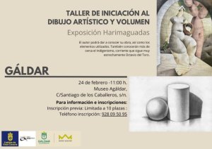 Gáldar: El Museo Agáldar acoge este sábado un taller de iniciación al dibujo artístico y volumen