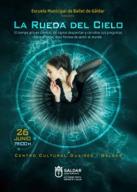 G&aacute;ldar: La Escuela Municipal de Ballet presenta 'La rueda del cielo', su espect&aacute;culo de fin de curso inspirado en el zodiaco