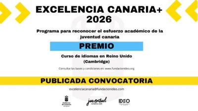 Juventud premia los mejores expedientes de la ESO y bachillerato con 18 viajes a Cambridge