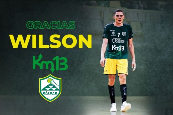 Wilson Estevao dice adiós al Km13 Balonmano Gáldar