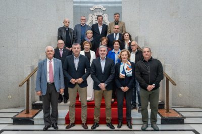 Basilio Valladares, Eduardo Aznar y Gonzalo Gonz&aacute;lez, Premios Canarias 2024