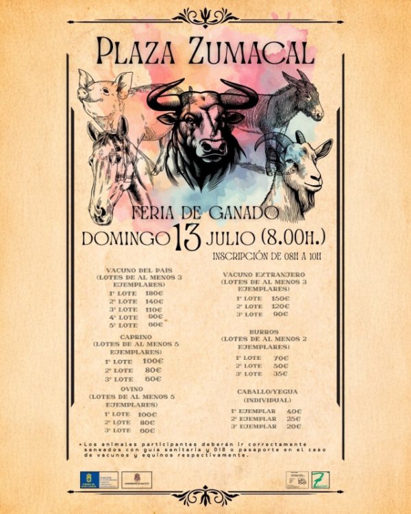 Valleseco: Zumacal recupera su tradicional Feria de Ganado en el 40º aniversario de sus fiestas