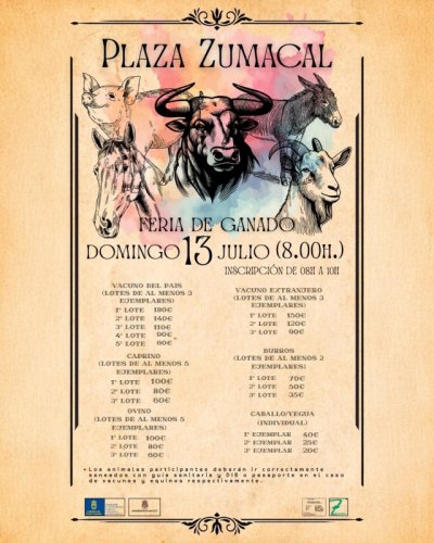 Valleseco: Zumacal recupera su tradicional Feria de Ganado en el 40º aniversario de sus fiestas