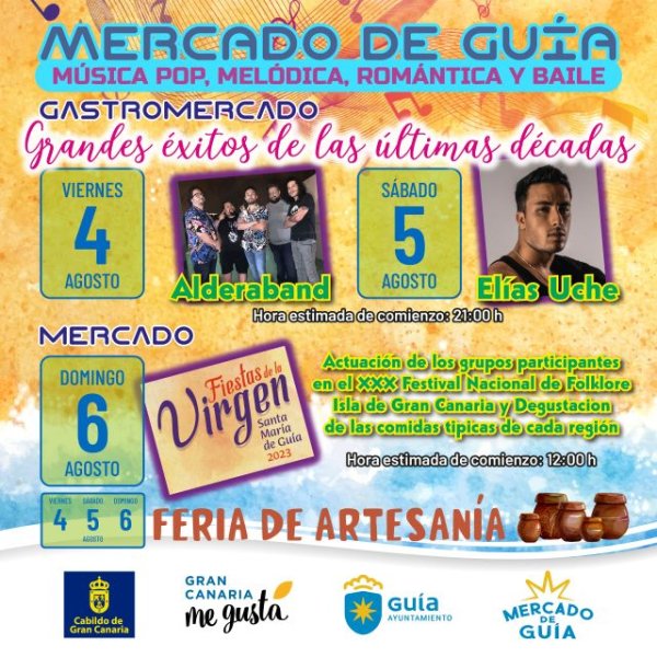 Gu&iacute;a: M&uacute;sica, folklore y degustaci&oacute;n de productos t&iacute;picos de Galicia, Murcia y Canarias este fin de semana