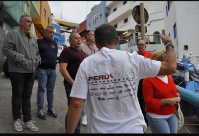 Guía: ​El presidente de UxGC-Guía destaca la importancia del contacto directo con los vecinos para construir un municipio unido
