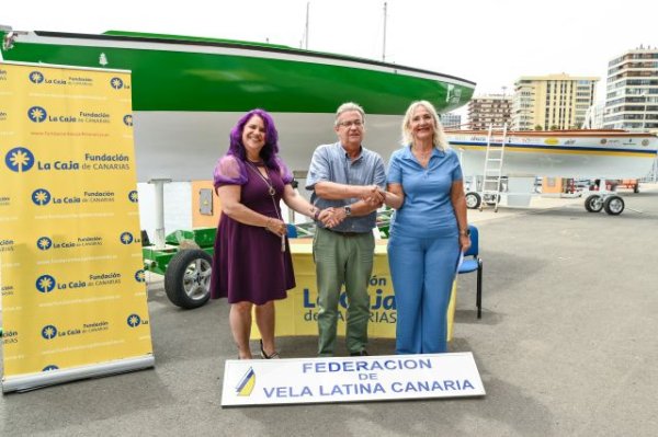 La Fundación La Caja de Canarias renueva su compromiso y suma 35 años de apoyo a la Vela Latina Canaria