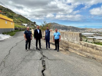 El Ayuntamiento de Gu&iacute;a destina cerca de 500.000 euros al acondicionamiento de la carretera de Anzo