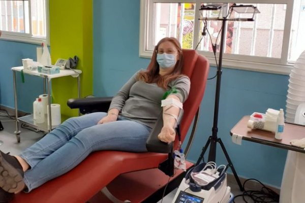 El equipo de hemodonación del ICHH continúa recorriendo Lanzarote para promocionar la donación de sangre