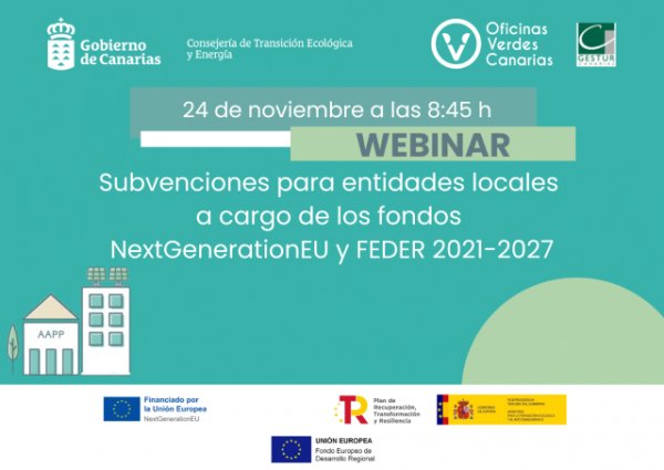 Transición Ecológica organiza un webinar para dar a conocer las ayudas a la transición ecológica y energética