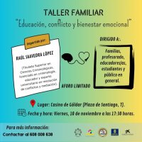 G&aacute;ldar: Taller Familiar de la Asociaci&oacute;n Tagoror Ajei&nbsp;en el Casino de G&aacute;ldar