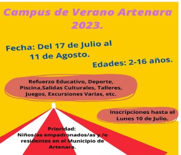 Campus de verano &#039;Artenara 2023&#039;