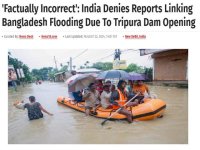Art&iacute;culo de opini&oacute;n:&iquest;Por qu&eacute; Bangladesh minti&oacute; al afirmar que la India es responsable de las &uacute;ltimas inundaciones?