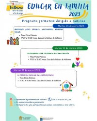 Valleseco: Educar en Familia - Valleseco 2023