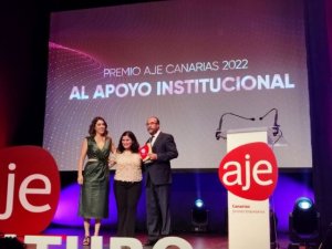 Los j&oacute;venes empresarios premian a la Mancomunidad del Norte