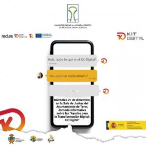 Tejeda: Jornada informativa sobre las &quot;Ayudas para la Transformación Digital: Kit Digital&quot;