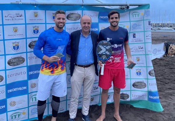 El terorense Antomi Ramos quedó campeón en dos torneos internacionales de Tenis Playa en Azores