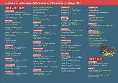 La Aldea de San Nicol&aacute;s da la bienvenida a las fiestas con una completa programaci&oacute;n navide&ntilde;a