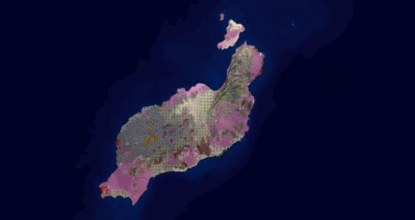 Grafcan actualiza los mapas de vegetación de Lanzarote y La Palma en el visor de IDECanarias
