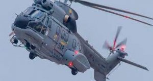Un helicóptero SuperPuma del 802 Escuadrón del SAR realizó el primer rescate nocturno de Canarias