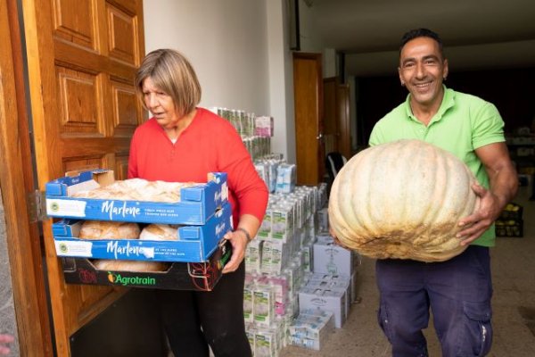 9 toneladas de solidaridad en Valleseco