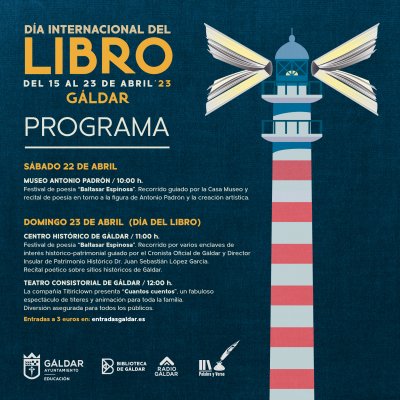 La Biblioteca de G&aacute;ldar prepara una programaci&oacute;n especial alrededor del D&iacute;a del Libro