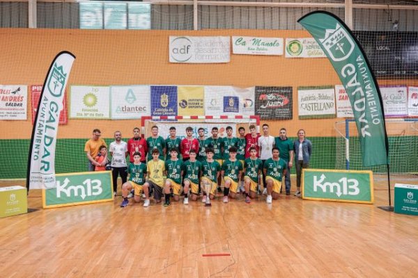 Balonmano: El Moto Sport Juani Gáldar se proclama Campeón Cadete de Gran Canaria