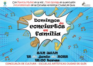 Los ‘Domingos de Concierto en Familia’ se celebran la próxima semana a San Juan