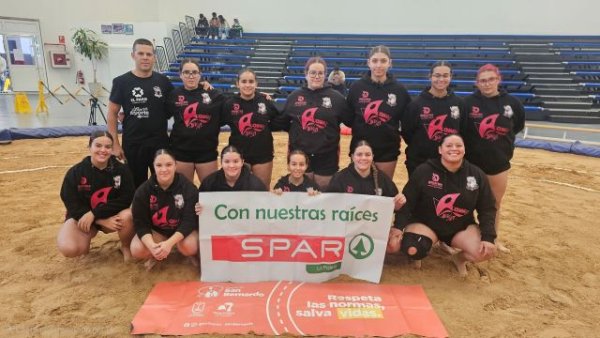Lucha Canaria: Tenercina-Uni&oacute;n Tetir, el liderato del Torneo Interinsular S&eacute;nior Femenino Gobierno de Canarias se decide en La Palma