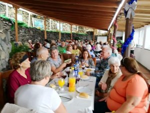 El Ayuntamiento de Agaete y la concejal&iacute;a de Mayores ha celebrado hoy su tradicional almuerzo navide&ntilde;o