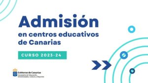 El procedimiento de admisión en centros públicos y concertados de Canarias comenzará en abril