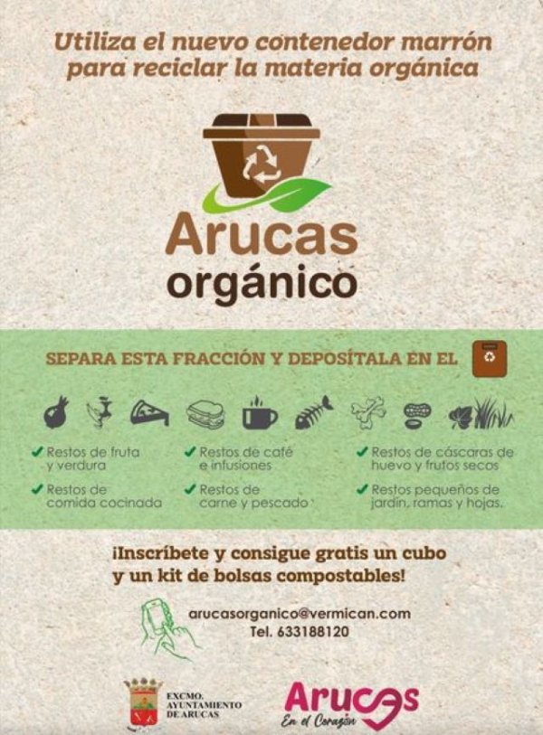 La próxima semana continuará desarrollándose la campaña #ArucasOrgánico