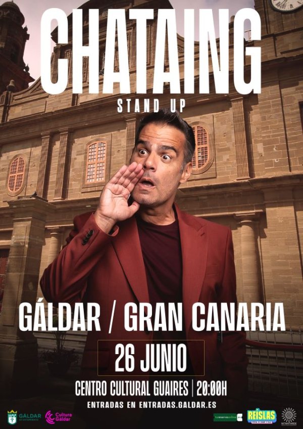 El humorista venezolano Luis Chataing actuará en Gáldar en el mes de junio