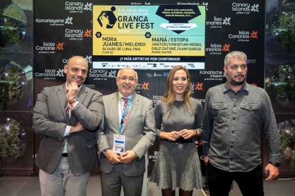 La III edición del Granca Live Fest se presenta en Fitur consolidándose como la gran cita musical del verano