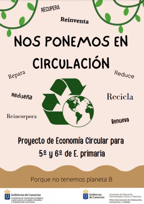 Educación y Transición ecológica impulsan la economía circular y la gestión de residuos en los centros escolares