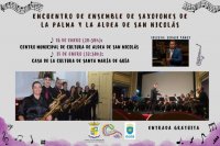 J&oacute;venes saxofonistas de La Aldea y Santa Cruz de La Palma se dan cita este fin de semana en el municipio
