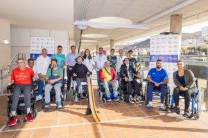 Relevo Paral&iacute;mpico llega a la Unidad de Lesionados Medulares del Hospital Insular de Gran Canaria