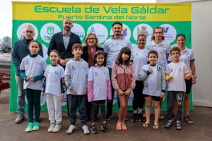 G&aacute;ldar estrena escuela de vela en la bah&iacute;a de Sardina del Norte