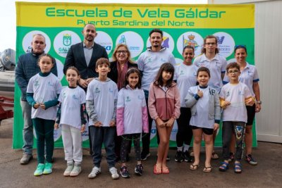 G&aacute;ldar estrena escuela de vela en la bah&iacute;a de Sardina del Norte
