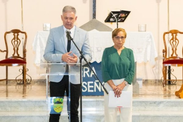 Gáldar: Milagrosa Díaz pregona con mucha fe, devoción y esperanza las fiestas de la Santa Cruz de Barrial