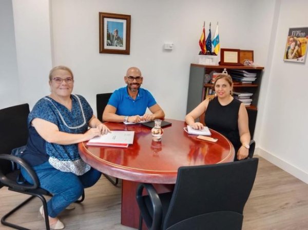 Agaete y el Cabildo de Gran Canaria se unen para trabajar en la mejora de los Servicios Sociales y de Mayores en el municipio