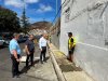 Las obras de reasfaltado de la vía que une La Atalaya con el casco de Guía avanzan a buen ritmo