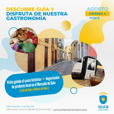 El Ayuntamiento de Gu&iacute;a pone en marcha una iniciativa que combina turismo y gastronom&iacute;a de producto local